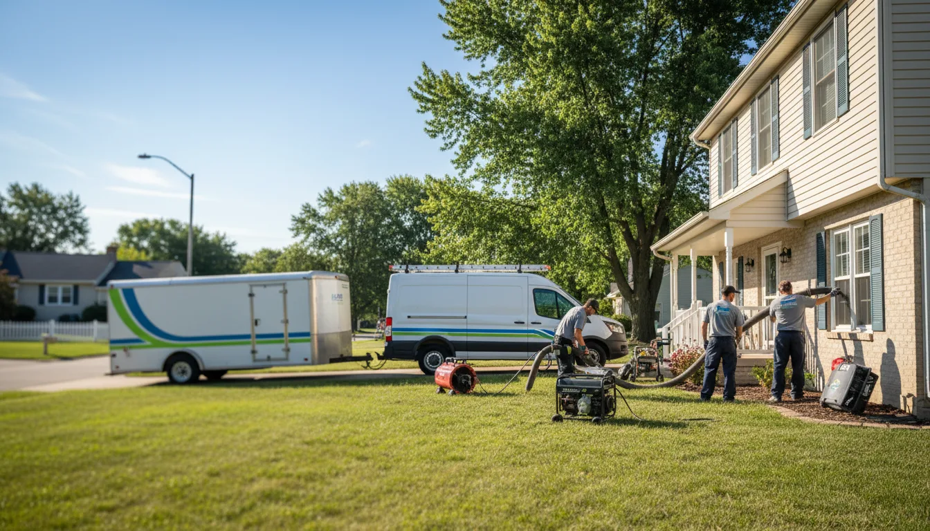 Flooded Basement Restoration And Cleanup With Repair in Daykin, NE near me